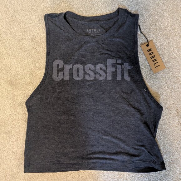 NWT Crossfit NOBULL Cropped Tank - Picture 1 of 5